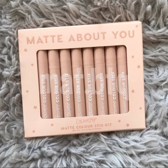 Colourpop Matte About You Colour Stix Kit